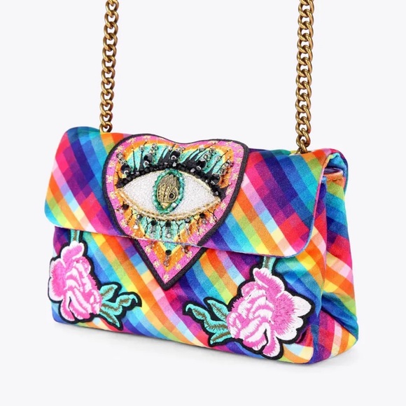 Kurt Geiger Medium Fabric Kensington Bag - Picture 4 of 6